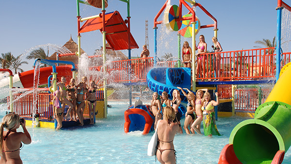 splash tower water slide