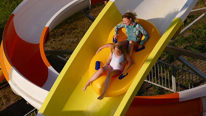 High-Speed Boomerang Water Slide for Water Parks